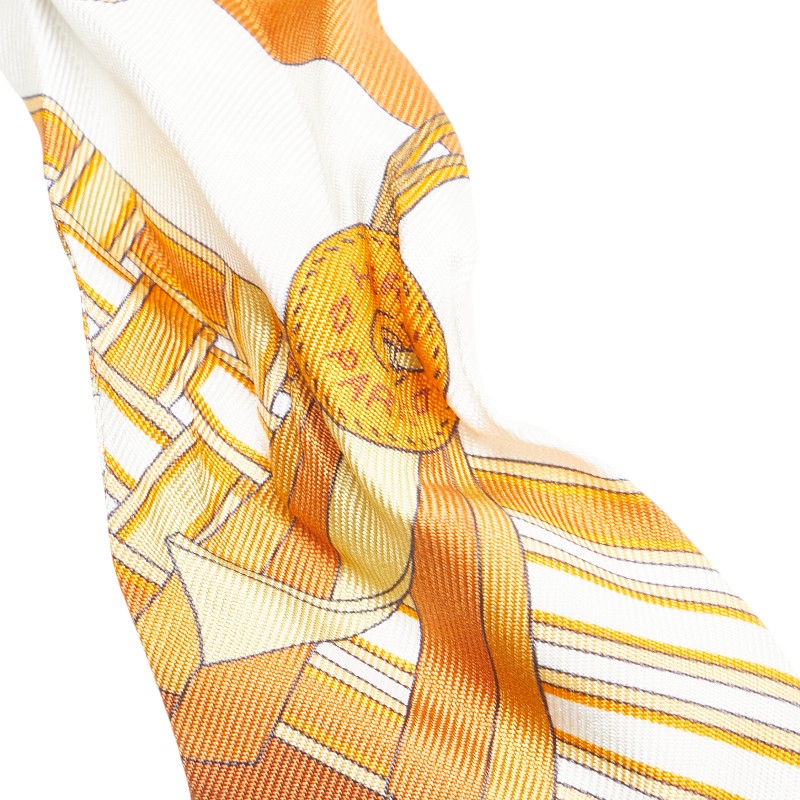 Hermes Silk Twilly Scarf