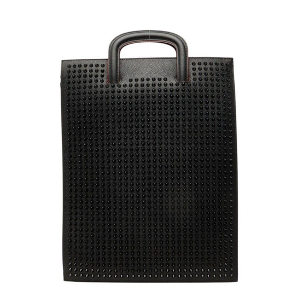 Christian Louboutin Trick Track Leather Clutch Bag