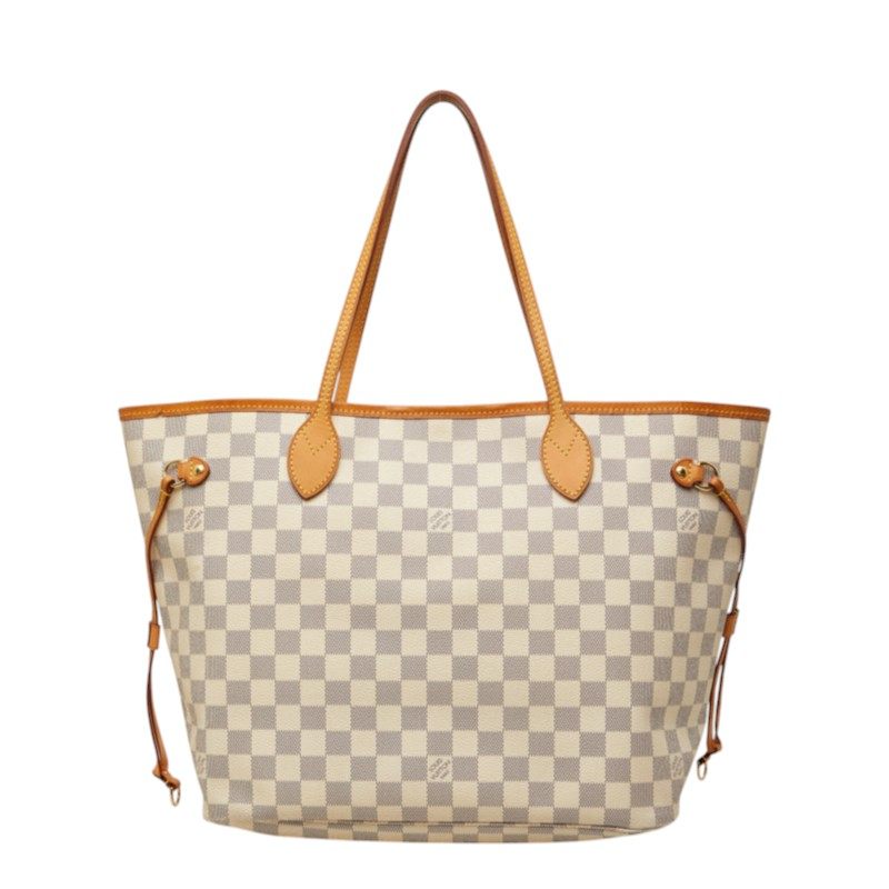 Louis Vuitton Neverfull MM Damier Azur Tote Bag