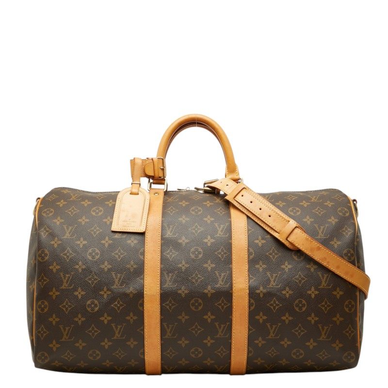 Louis Vuitton Keepall Bandouliere Monogram Boston Bag