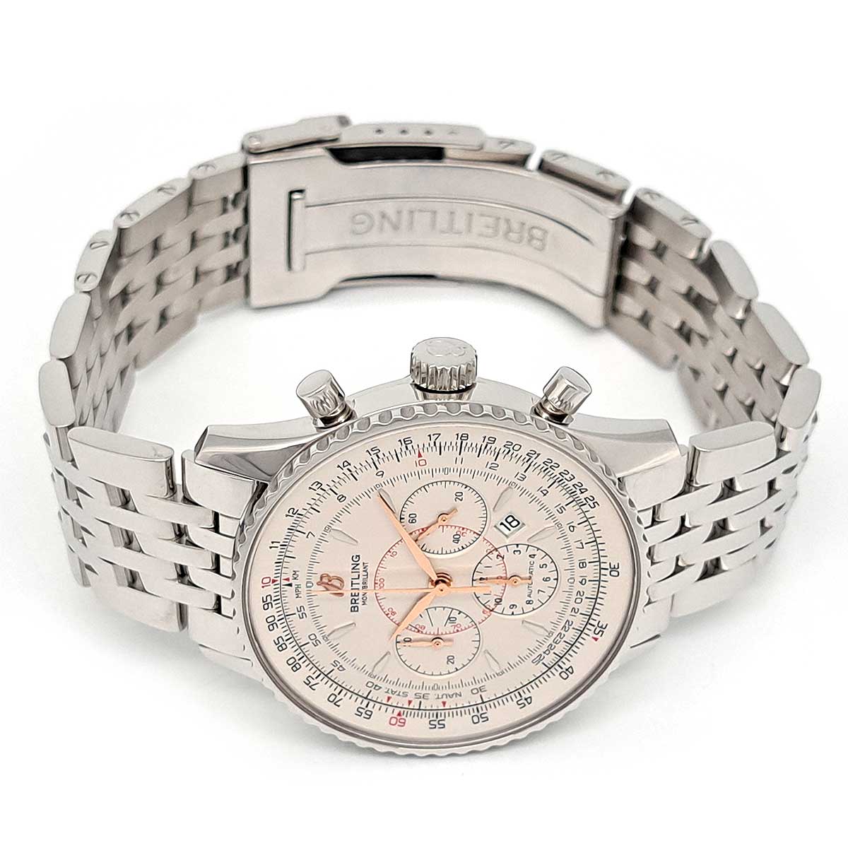 Breitling Stainless Steel Automatic Chronograph Watch A41370