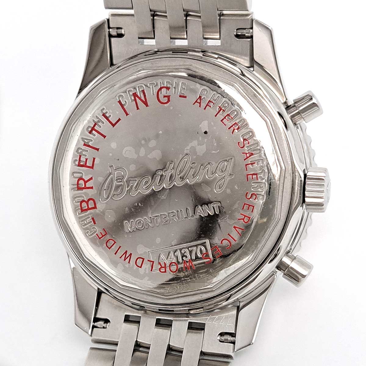 Breitling Stainless Steel Automatic Chronograph Watch A41370