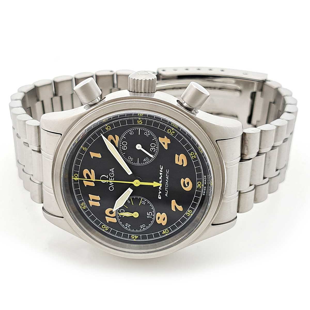 Omega Stainless Steel Automatic Chronograph Watch