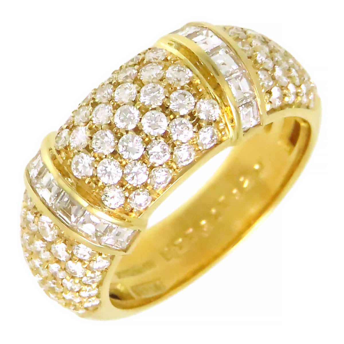 Bvlgari K18YG Diamond Ring