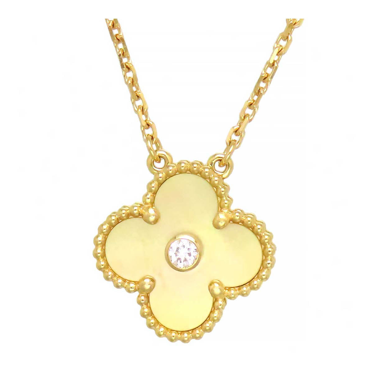 Van Cleef & Arpels Alhambra Necklace K18YG