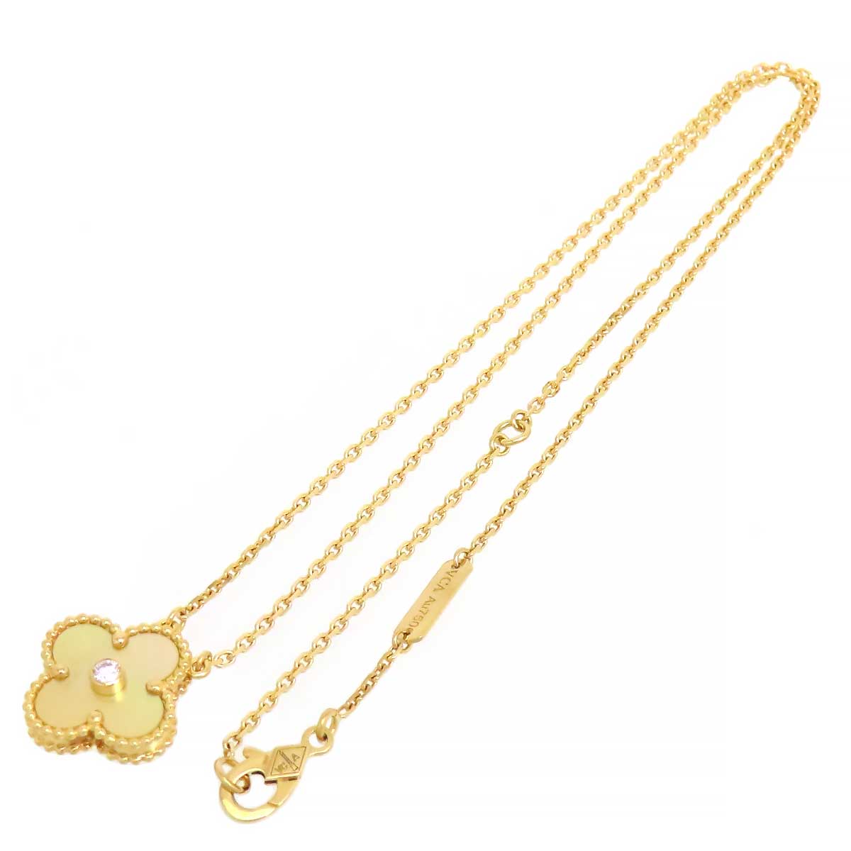 Van Cleef & Arpels Alhambra Necklace K18YG