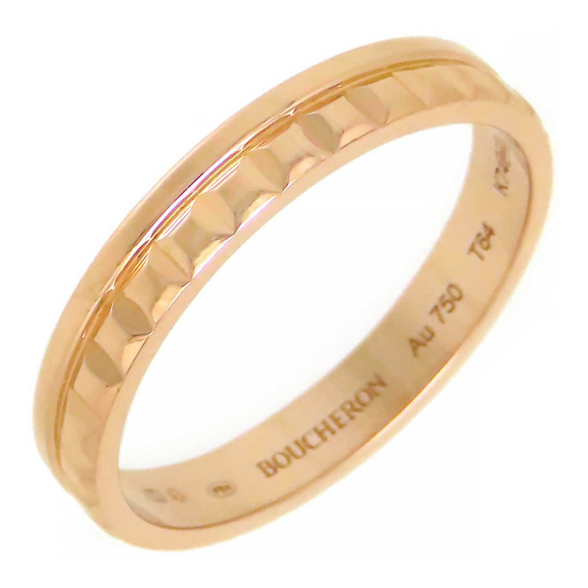 Bvlgari K18PG Quatre Radiant Half Ring