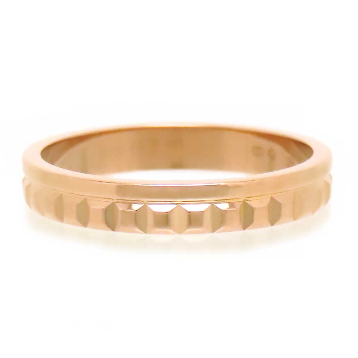 Bvlgari K18PG Quatre Radiant Half Ring