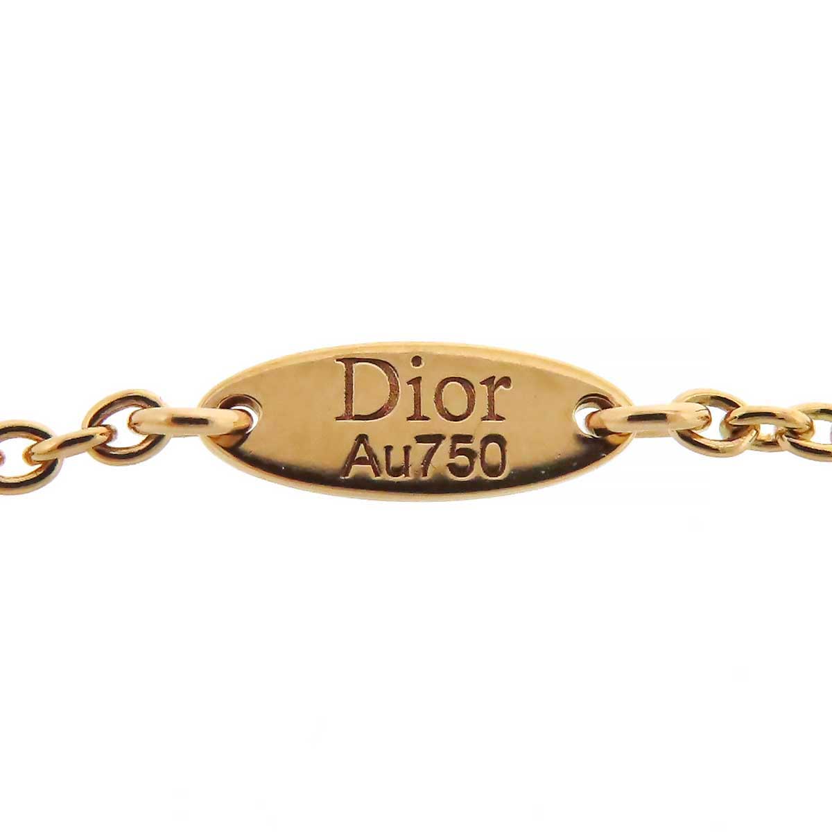 Dior K18YG Diamond Rose des Vents Bracelet