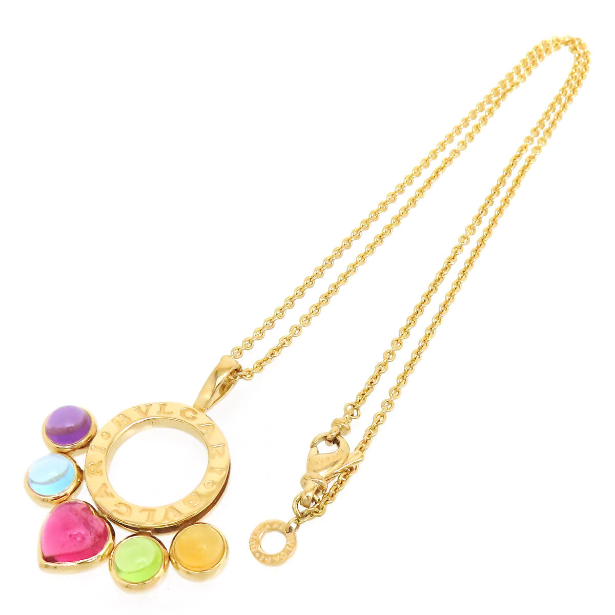 Bvlgari Allegra Multi-Color Heart Necklace