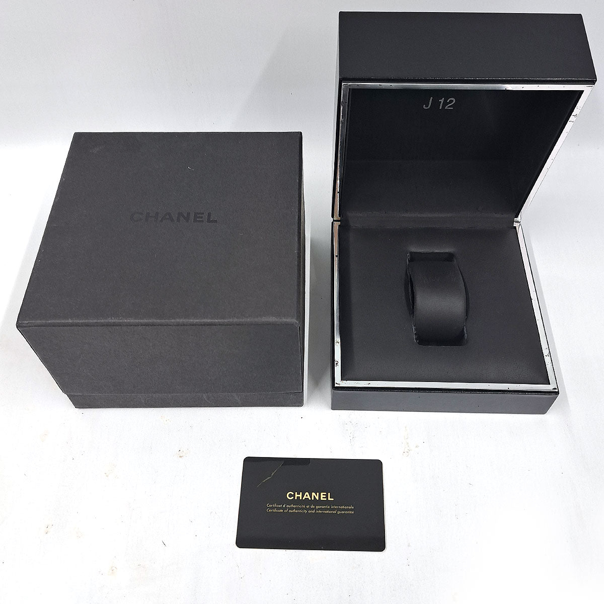 Chanel J12 H0940 Black Ceramic Automatic Watch