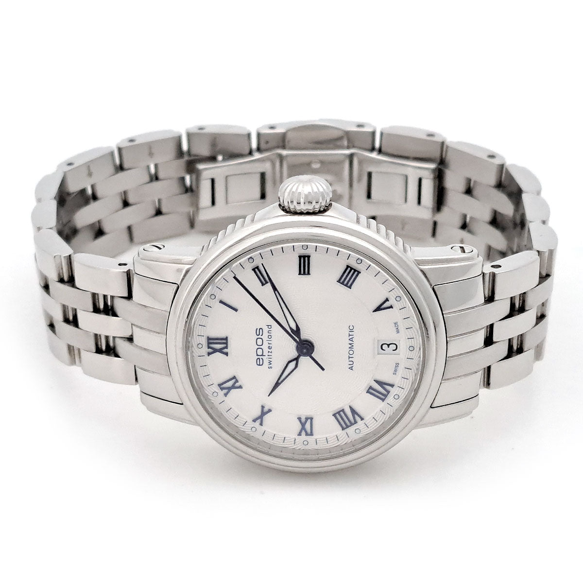 Epos 4390 Stainless Steel Automatic Watch