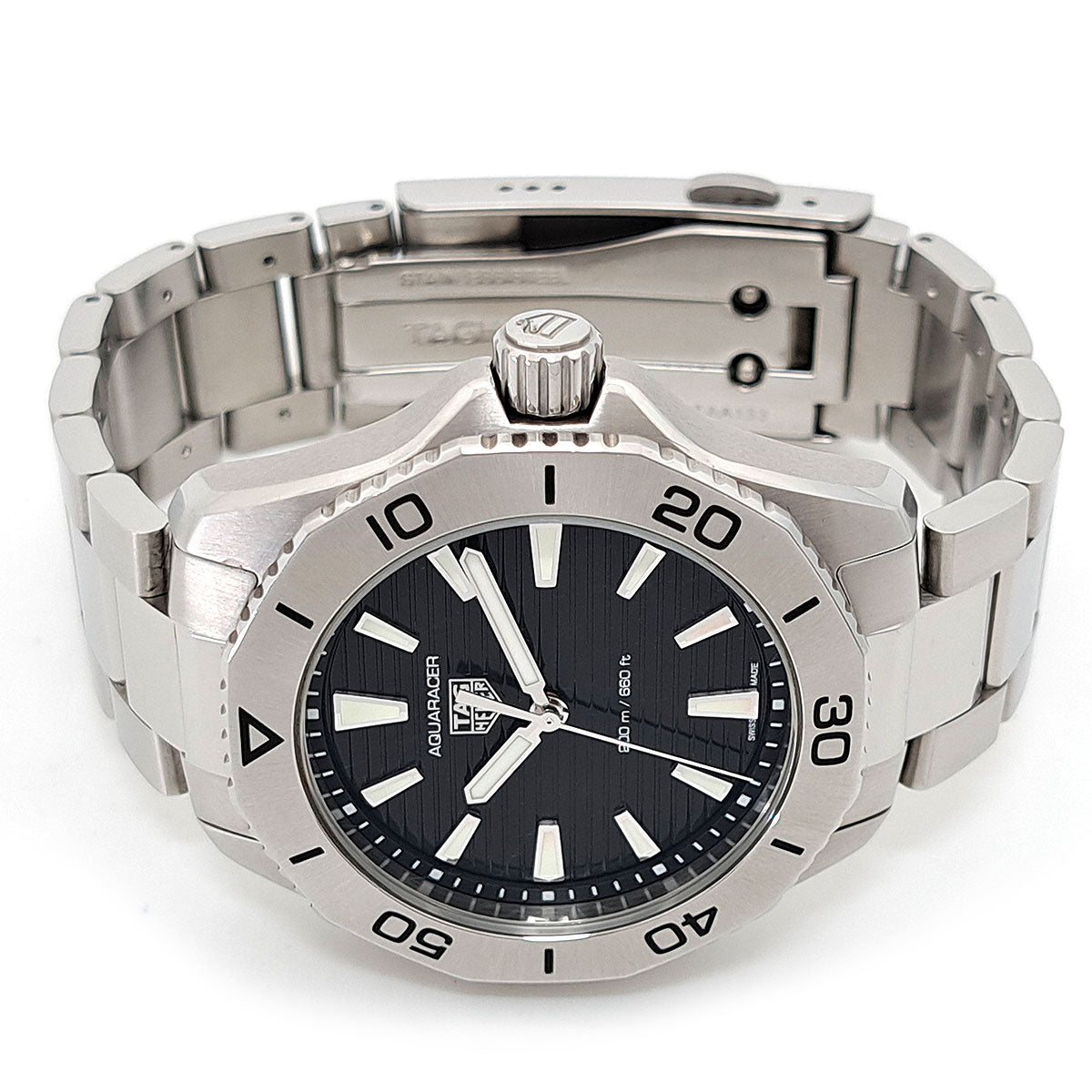 TAG Heuer Stainless Steel Quartz Aquaracer WBP1110