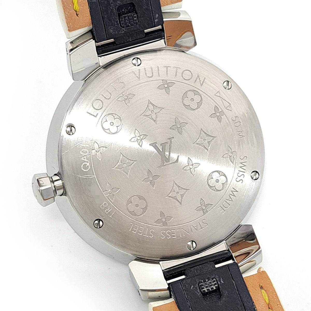 Louis Vuitton Watch Stainless Steel Leather Quartz