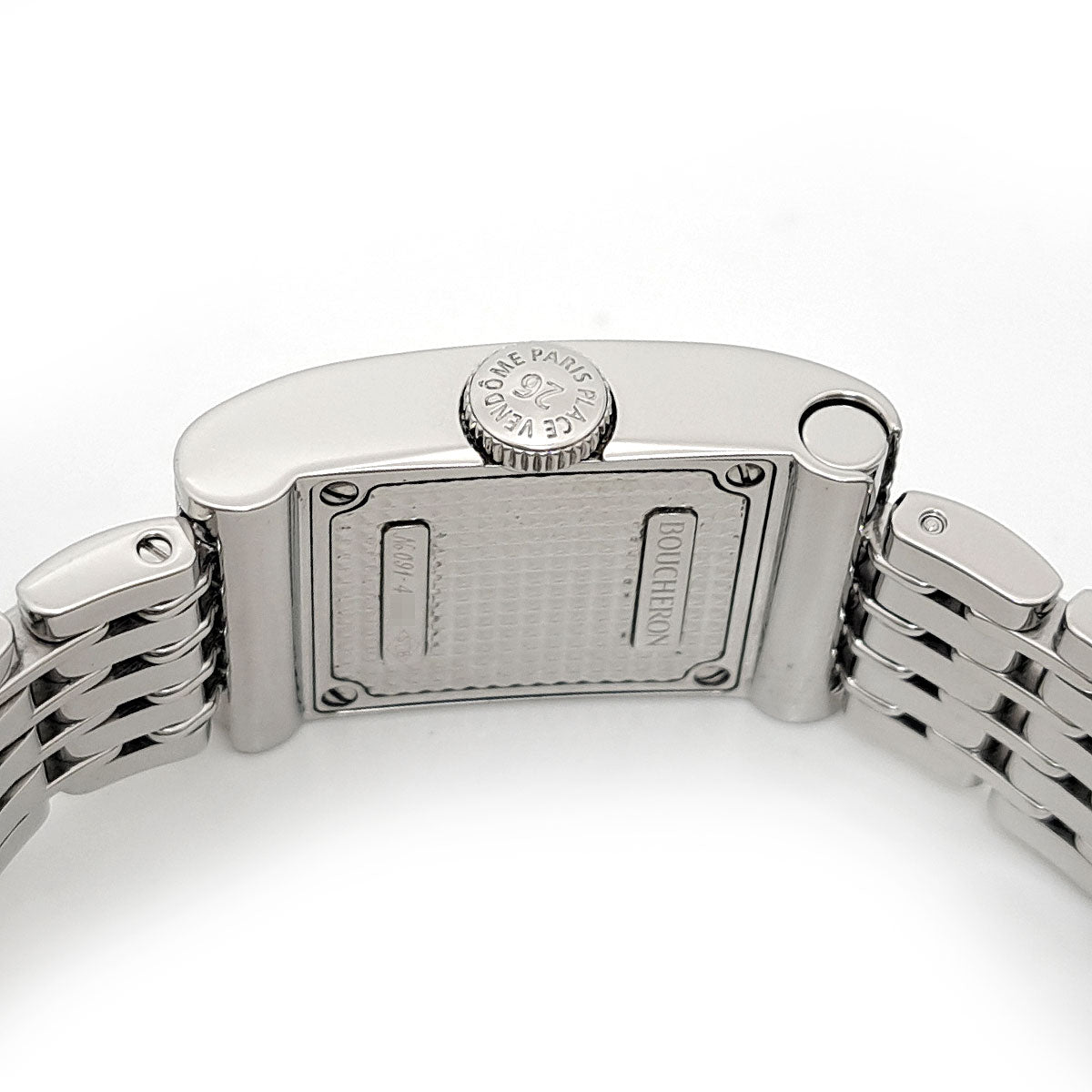 Bvlgari Stainless Steel Diamond Quartz Watch WA009512