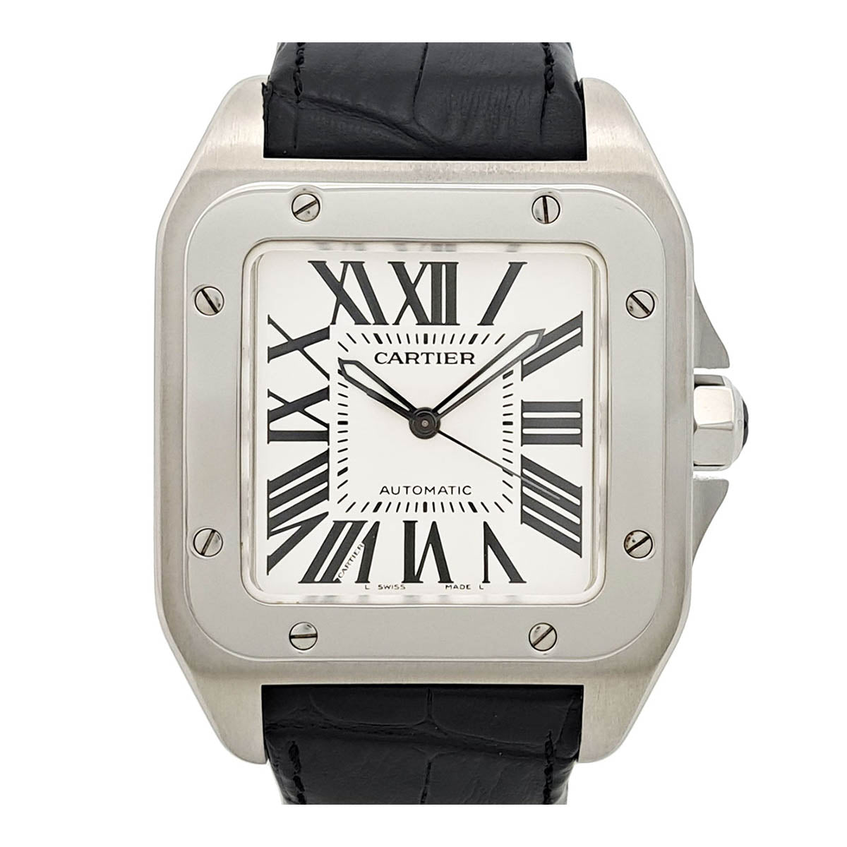 Cartier Santos 100 LM Automatic Watch W20073X8