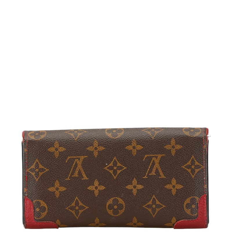 Louis Vuitton Monogram Sarah Retiro Long Wallet M61184 in Very Good Condition