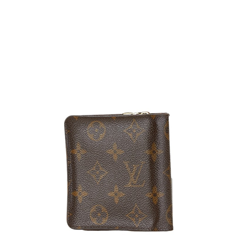 Louis Vuitton Monogram Compact Zip Wallet M61667