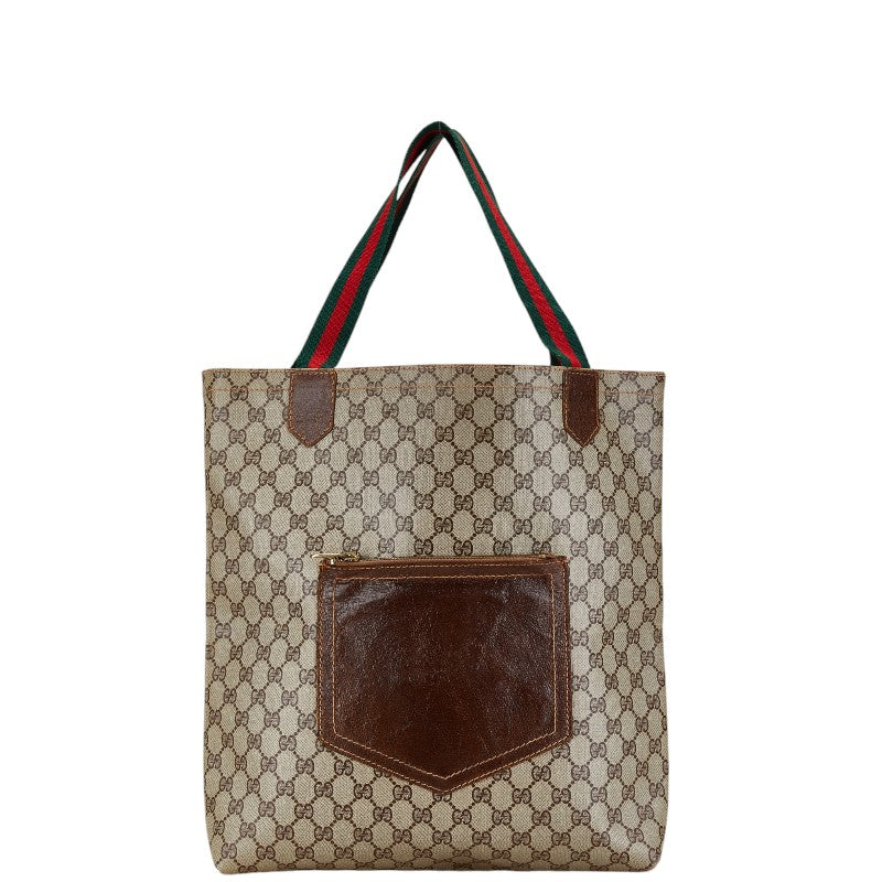 Gucci GG Plus Sherry Line Tote Bag