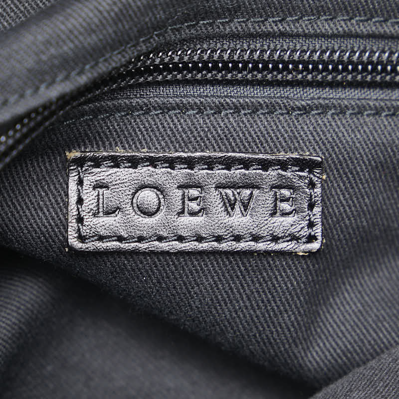 Loewe Anagram Canvas Leather Tote Bag