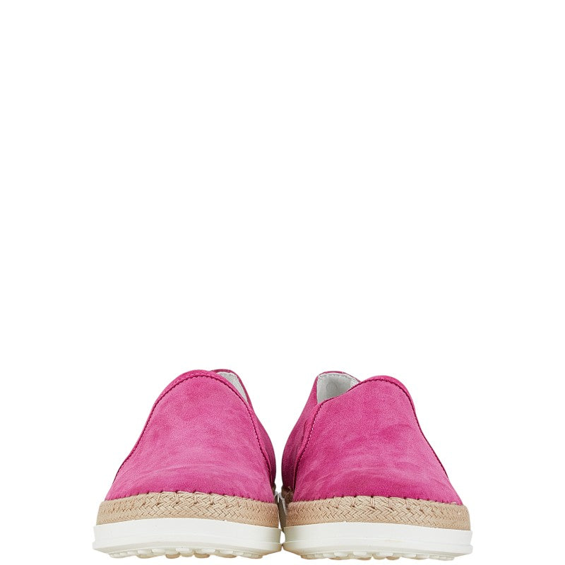 Tod's Suede Espadrille Slip-On Shoes