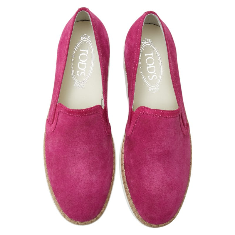 Tod's Suede Espadrille Slip-On Shoes