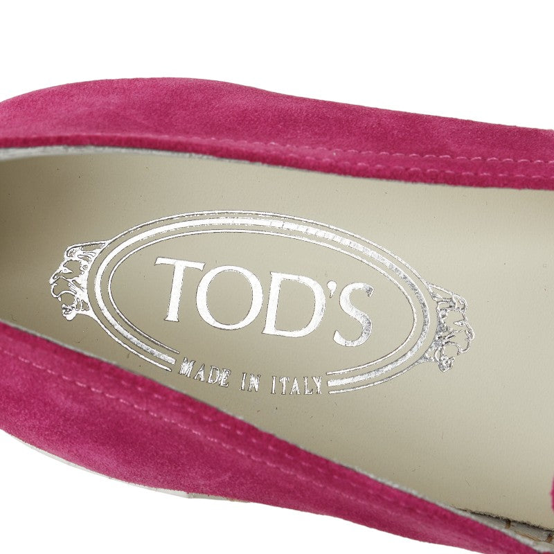 Tod's Suede Espadrille Slip-On Shoes