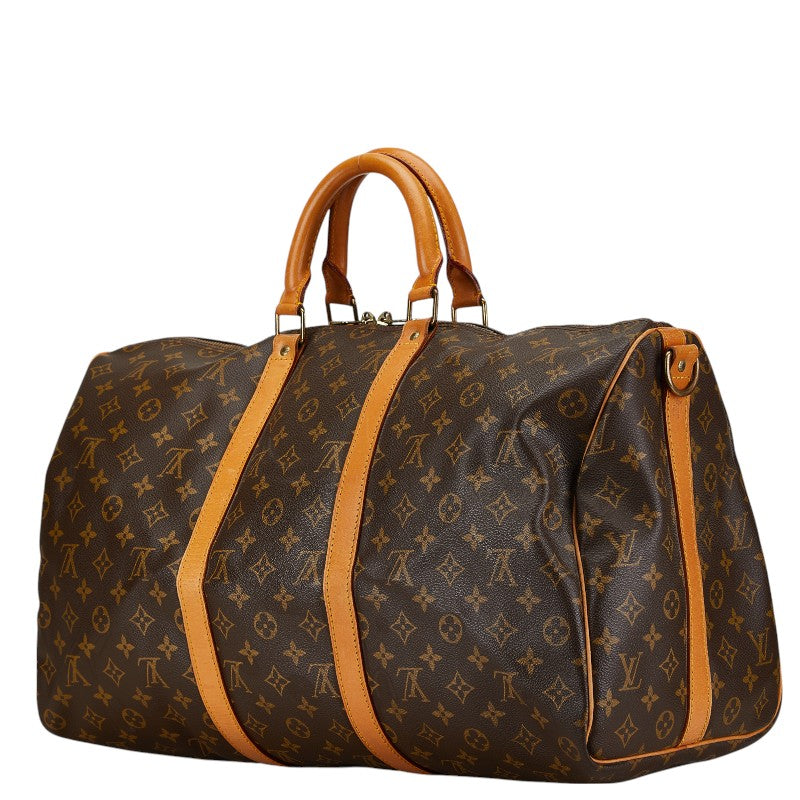 Louis Vuitton Monogram Keepall Bandouliere 50 Bag