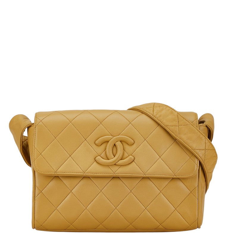 Chanel Coco Mark Matelasse Leather Shoulder Bag