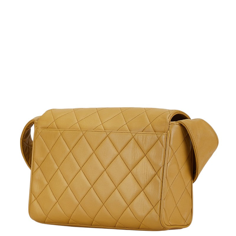 Chanel Coco Mark Matelasse Leather Shoulder Bag