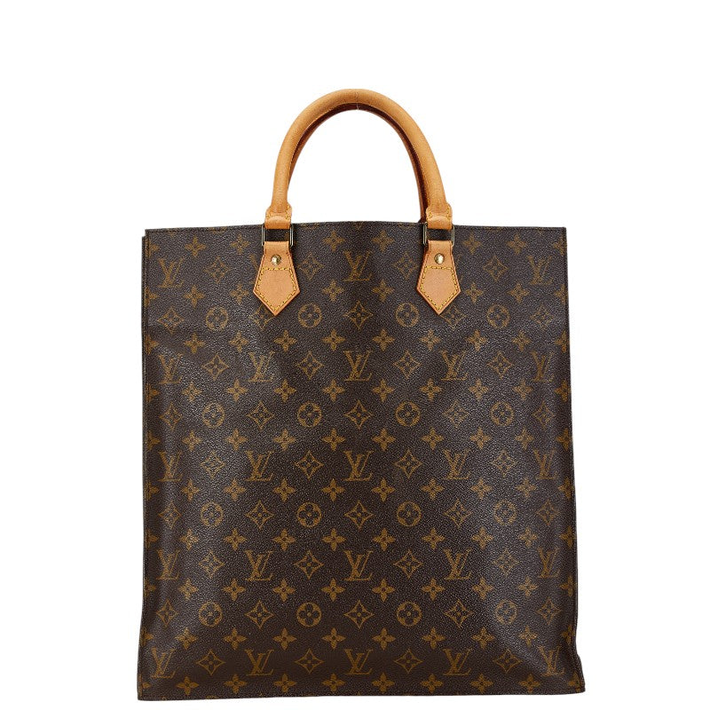 Louis Vuitton Monogram Sac Plat Tote Bag M51140