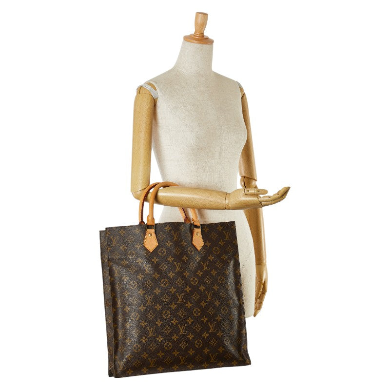 Louis Vuitton Monogram Sac Plat Tote Bag M51140