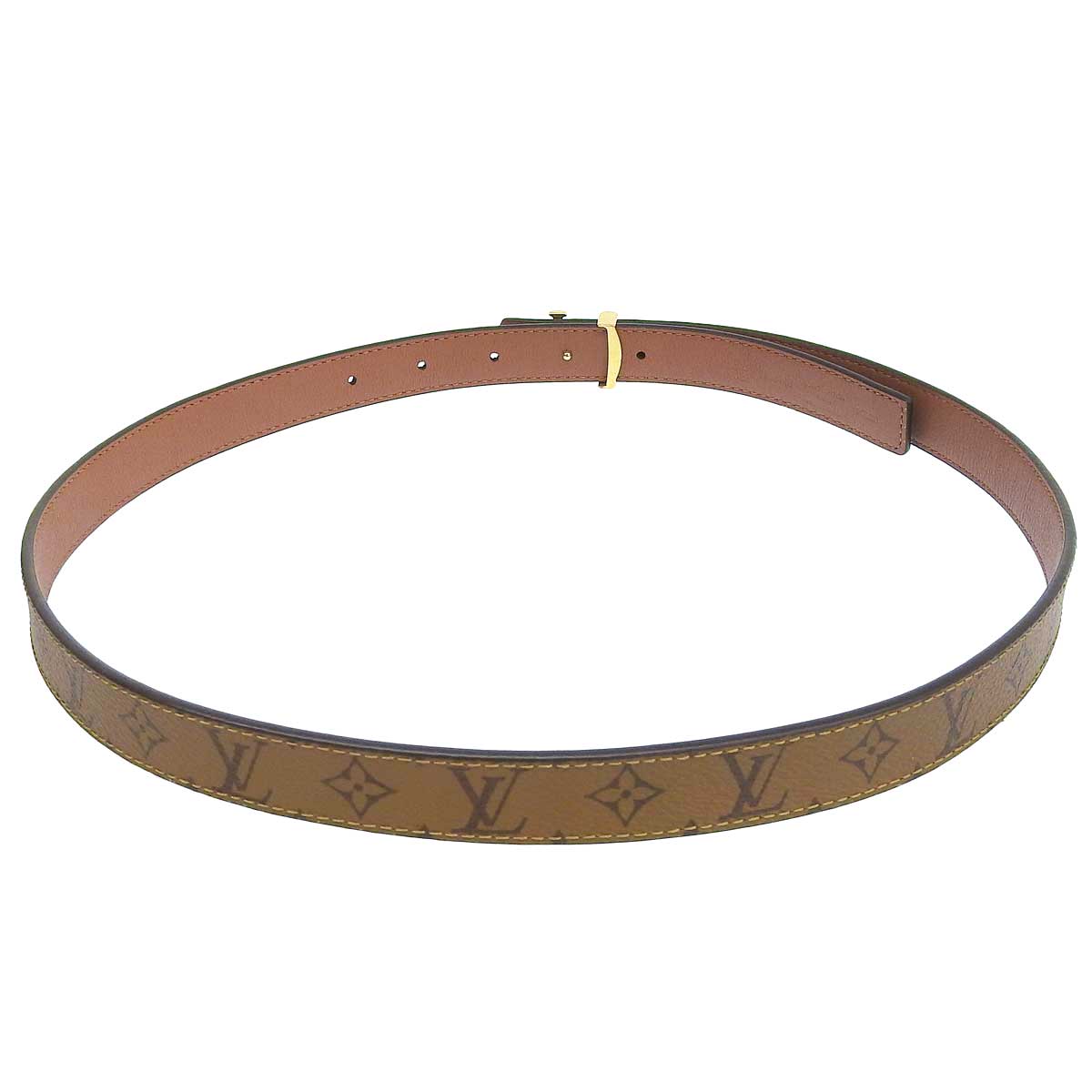 Louis Vuitton Monogram Leather Belt M0440