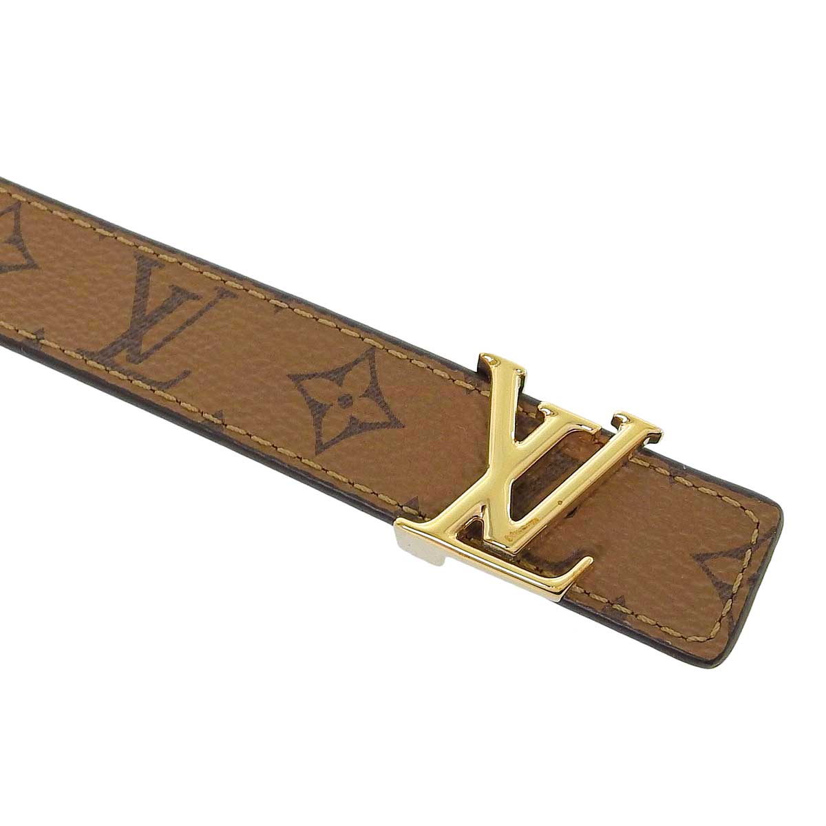 Louis Vuitton Monogram Leather Belt M0440