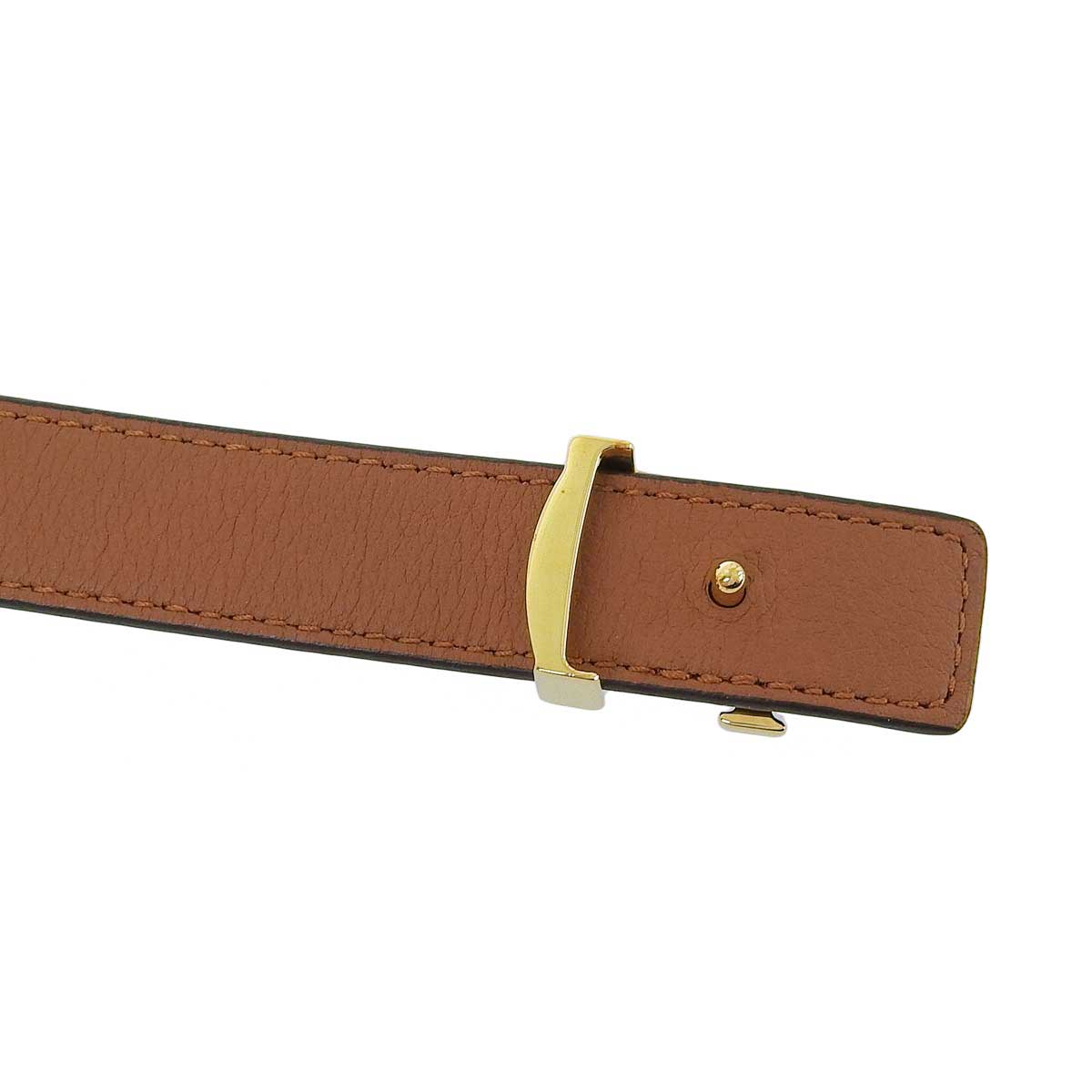 Louis Vuitton Monogram Leather Belt M0440