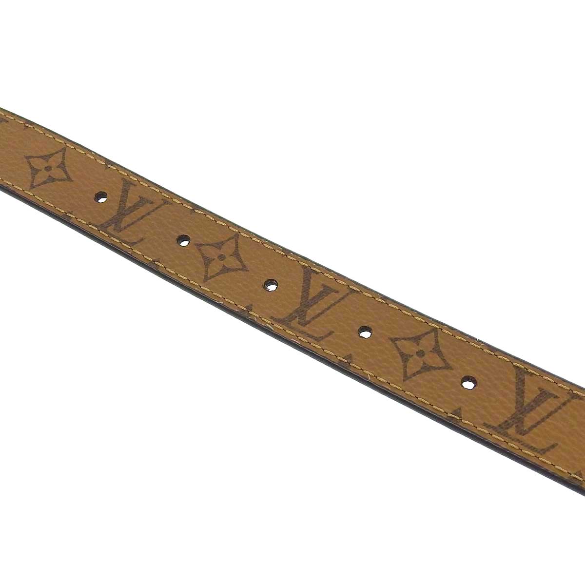 Louis Vuitton Monogram Leather Belt M0440