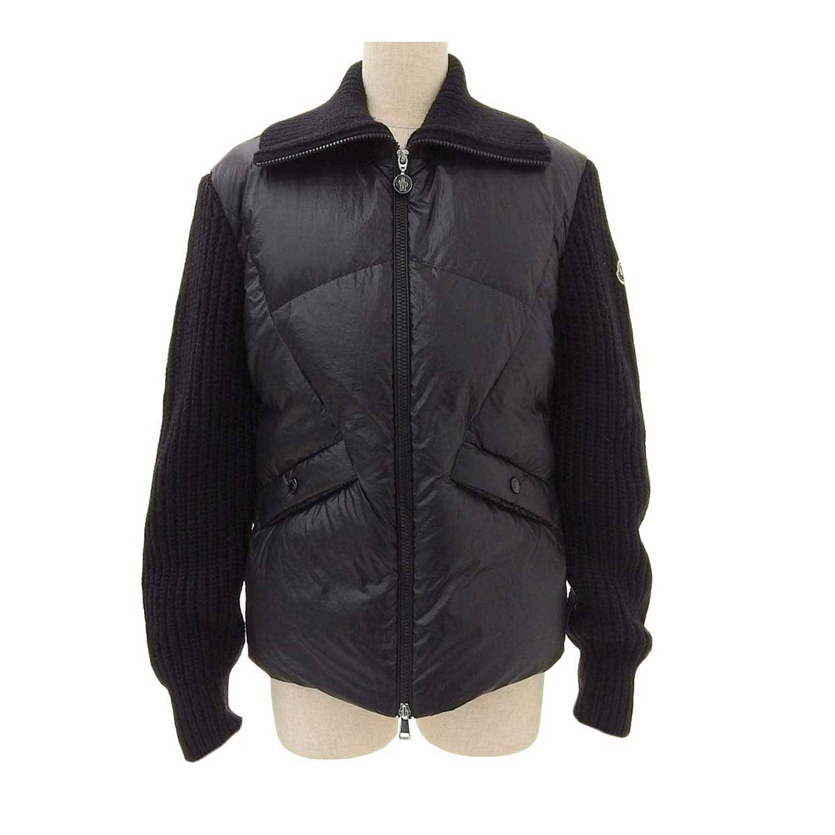 Moncler Nylon Wool Down Jacket