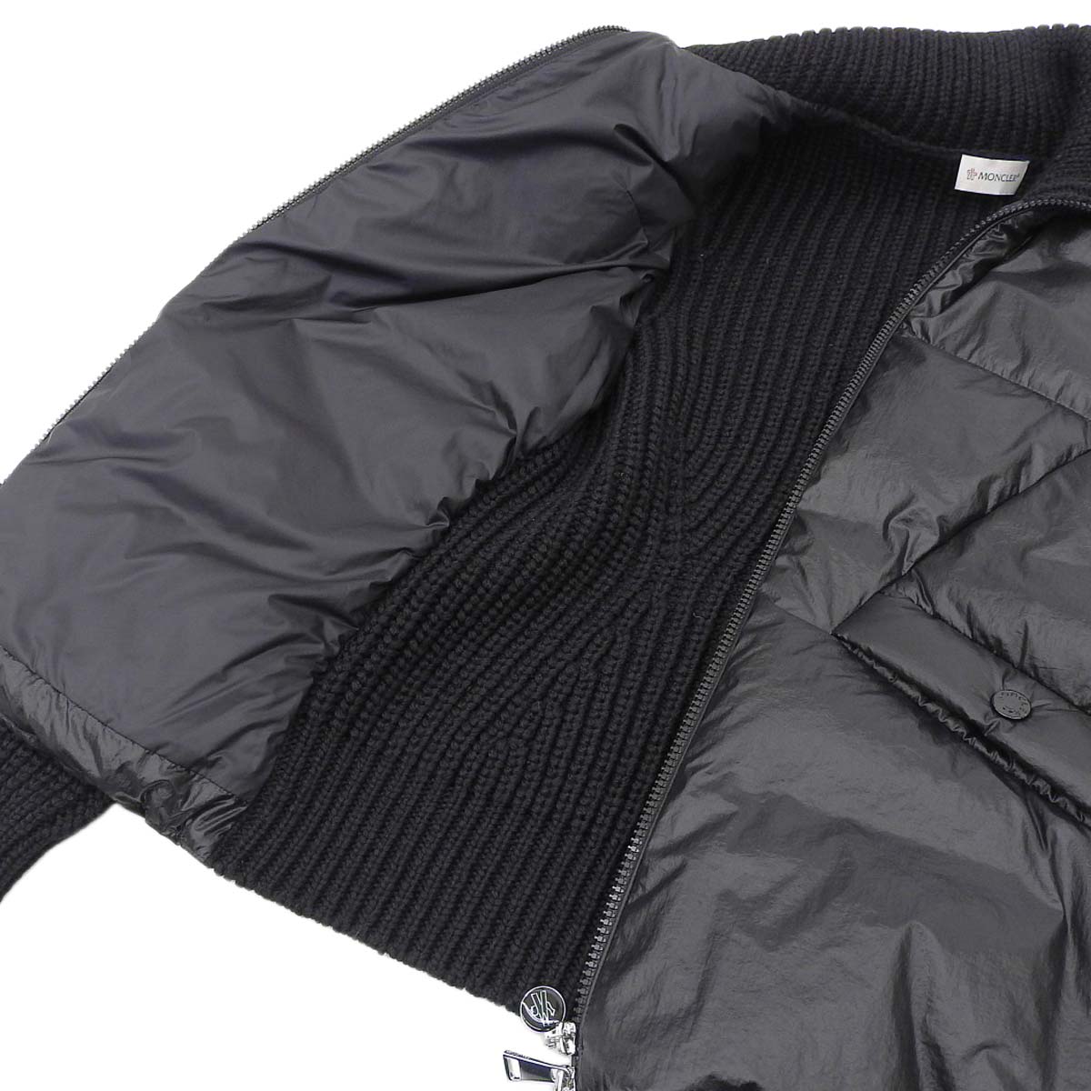 Moncler Nylon Wool Down Jacket