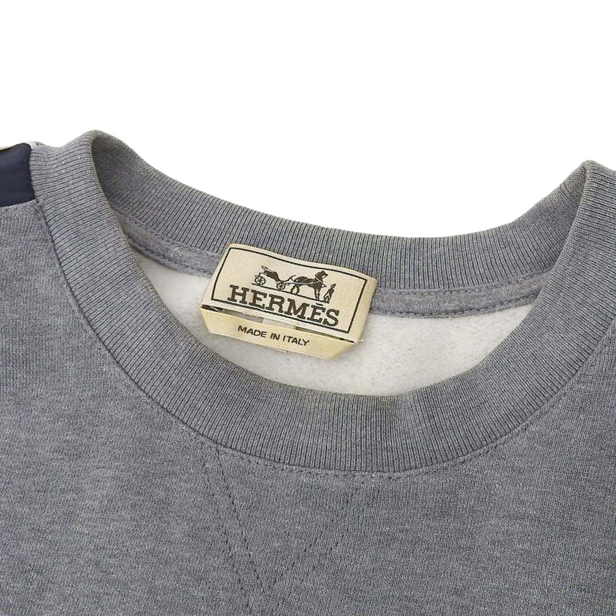 Hermes Grey Cotton Sweatshirt