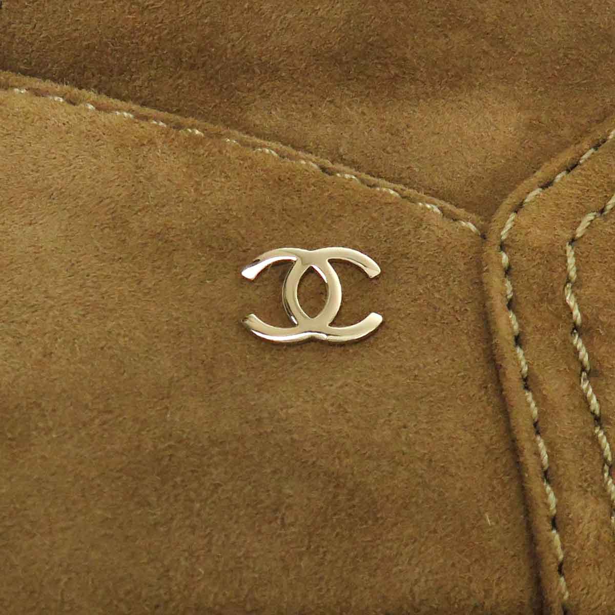 Chanel Suede Shearling Boots G34113