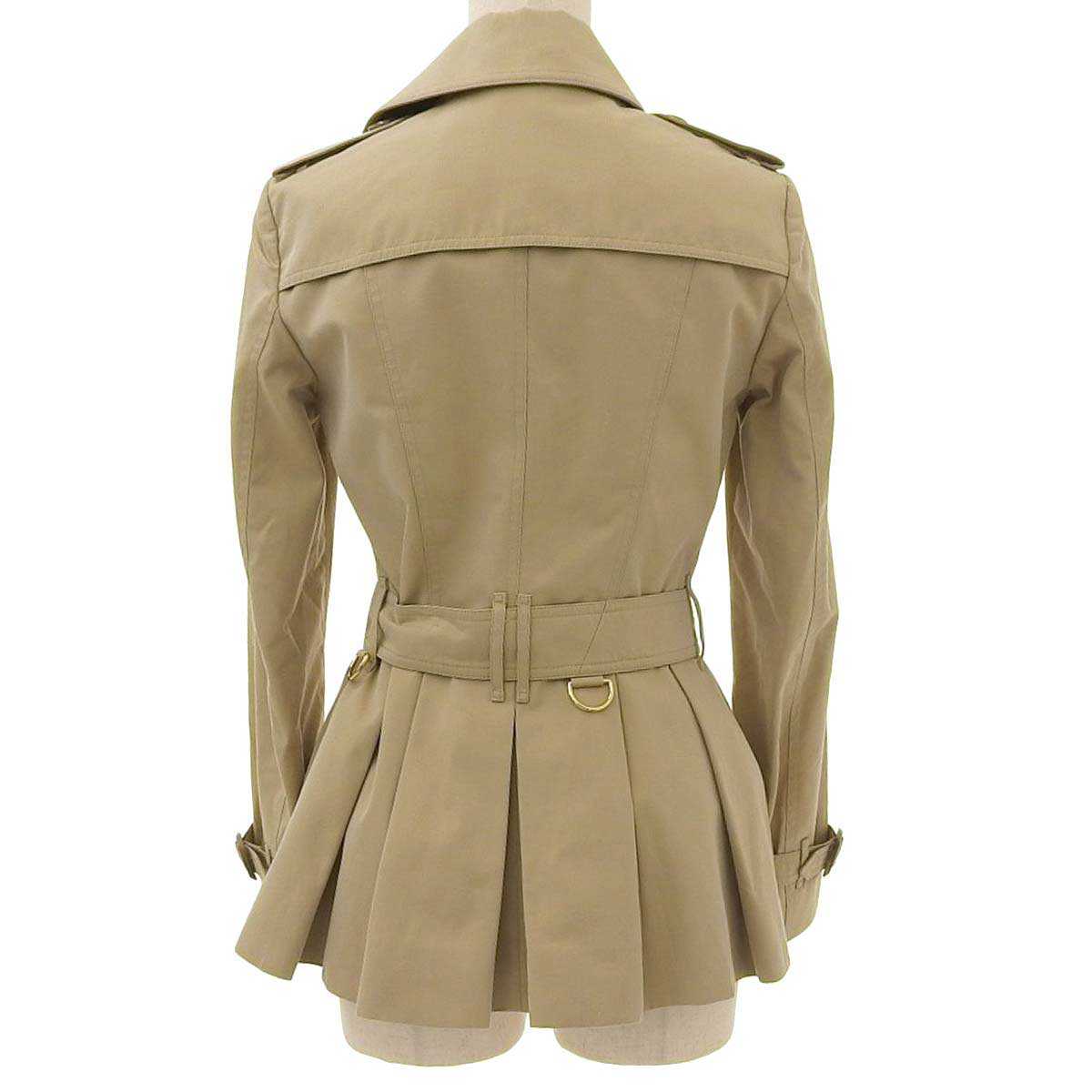 Burberry Trench Coat Beige UK4 Short