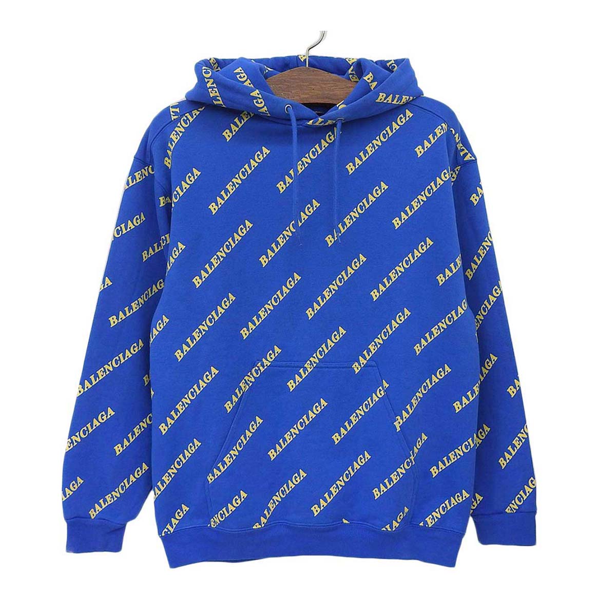 Balenciaga Hoodie 600583 Blue Yellow