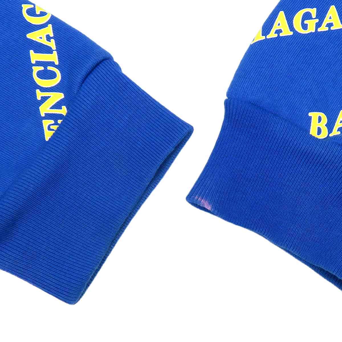 Balenciaga Hoodie 600583 Blue Yellow