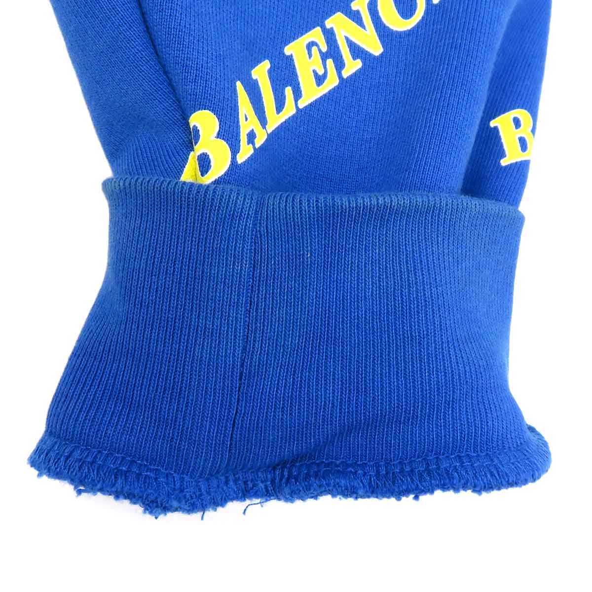 Balenciaga Hoodie 600583 Blue Yellow