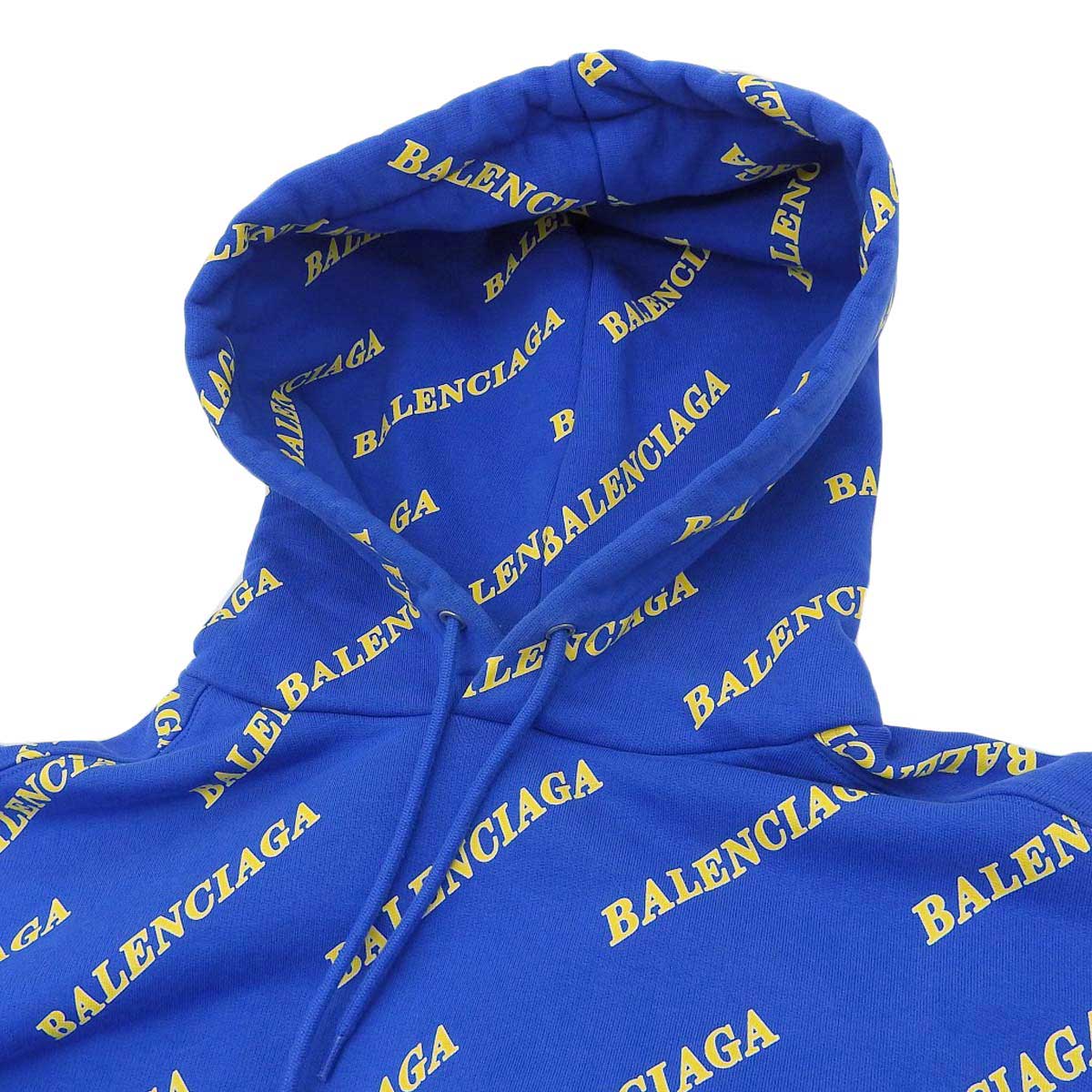 Balenciaga Hoodie 600583 Blue Yellow