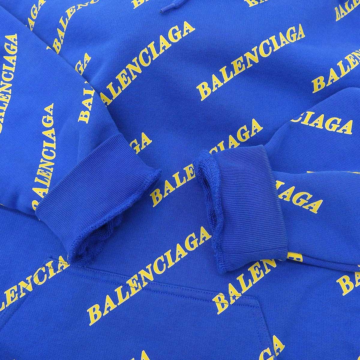 Balenciaga Hoodie 600583 Blue Yellow