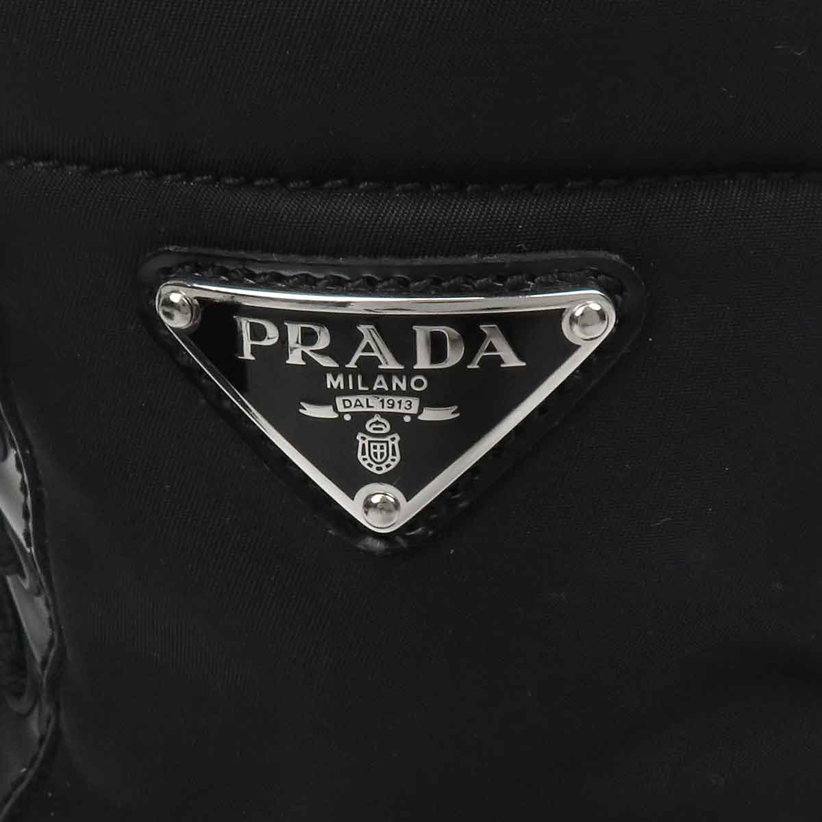 Prada Re-Nylon Leather Ankle Boots