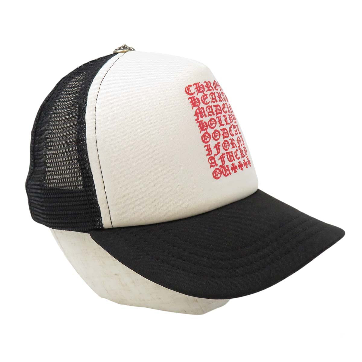 Chrome Hearts Cap Black White Red