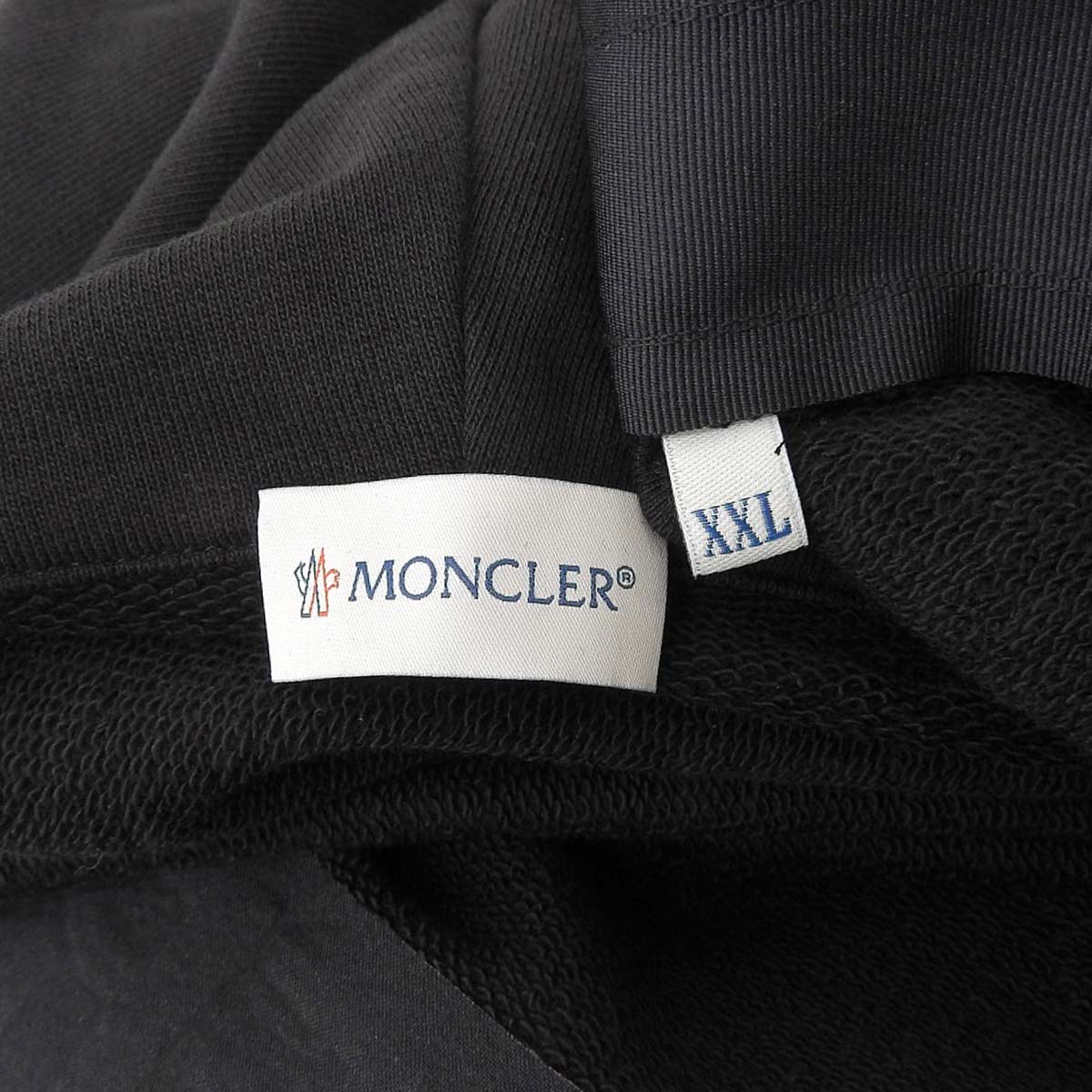 Moncler Zip Up Cardigan Hoodie Black