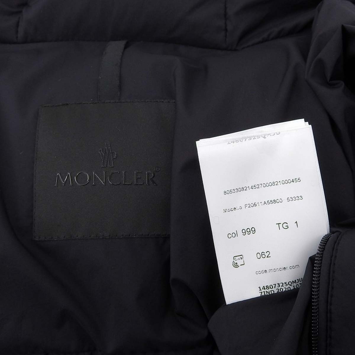 Moncler Luberon Gilet Black Vest